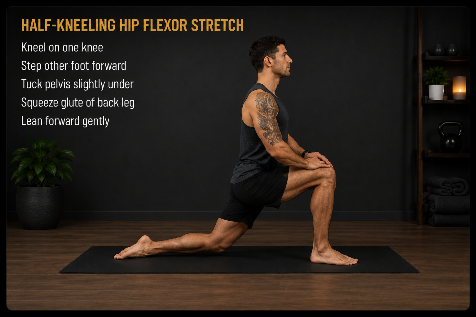 Half Kneeling Stretch